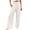 White, variant on RotHome Plus Size Linen Pants for Women Summer Wide Leg High Waist Casual Flowy Palazzo Trousers Boho Beach Vacation Travel Outfits Spring Cruise Clothes 2026