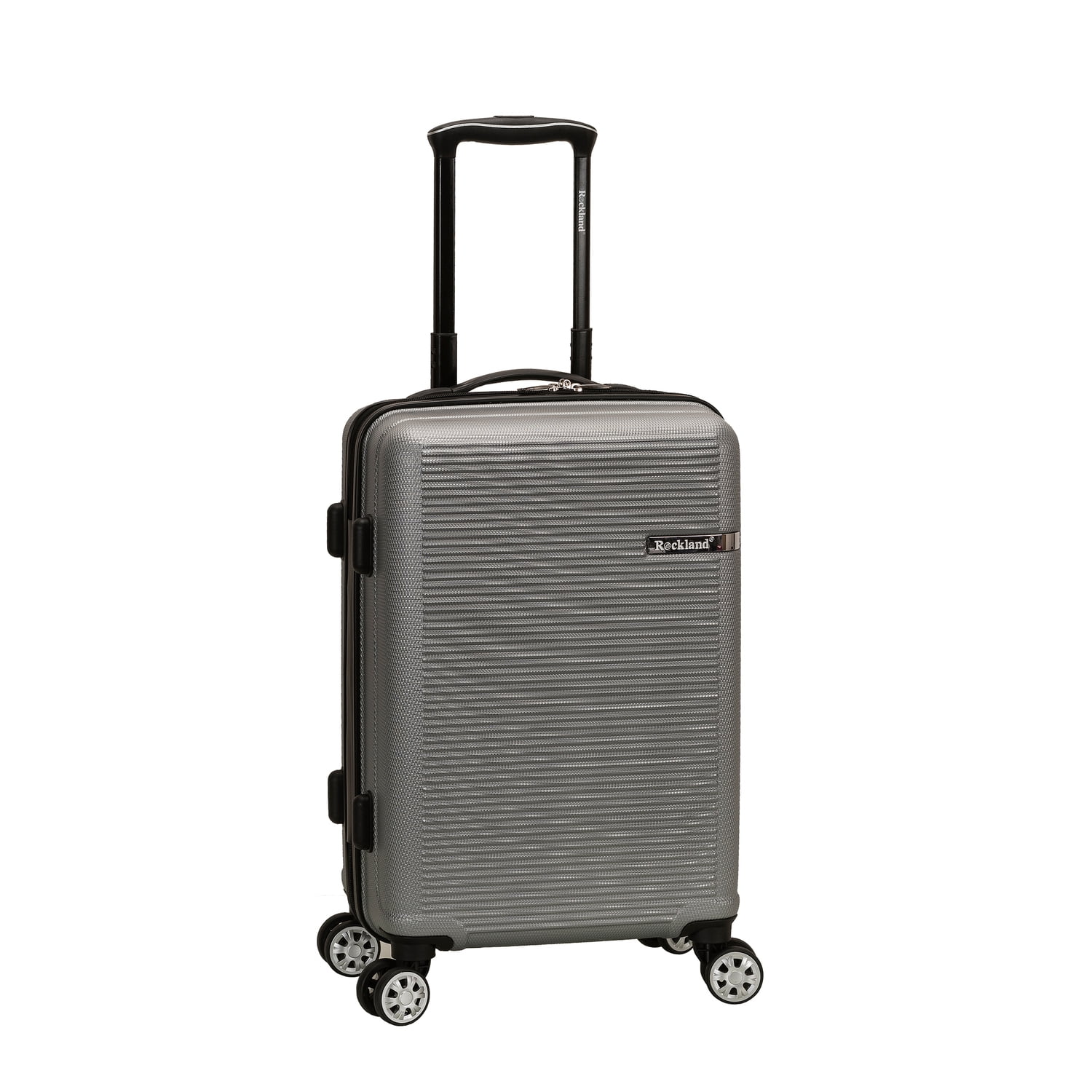 lalaページ　グレー23 Rockland Luggage Skyline 3 Piece Hardside ABS Non-Expandable