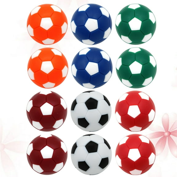 GOOHOCHY  12 PCS Desktop Mini Soccer Hover Birthday Decorations Football