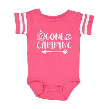 

Inktastic Gone Camping Gift Baby Boy or Baby Girl Bodysuit