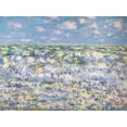 thumbnail image 2 of Monet, Claude 32x25 White Modern Wood Framed Museum Art Print Titled - Waves breaking 1881, 2 of 4