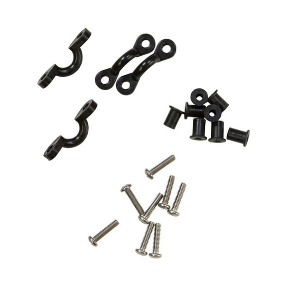 Pelican - Kayak Mounting Kit (4 eyelets) - Black