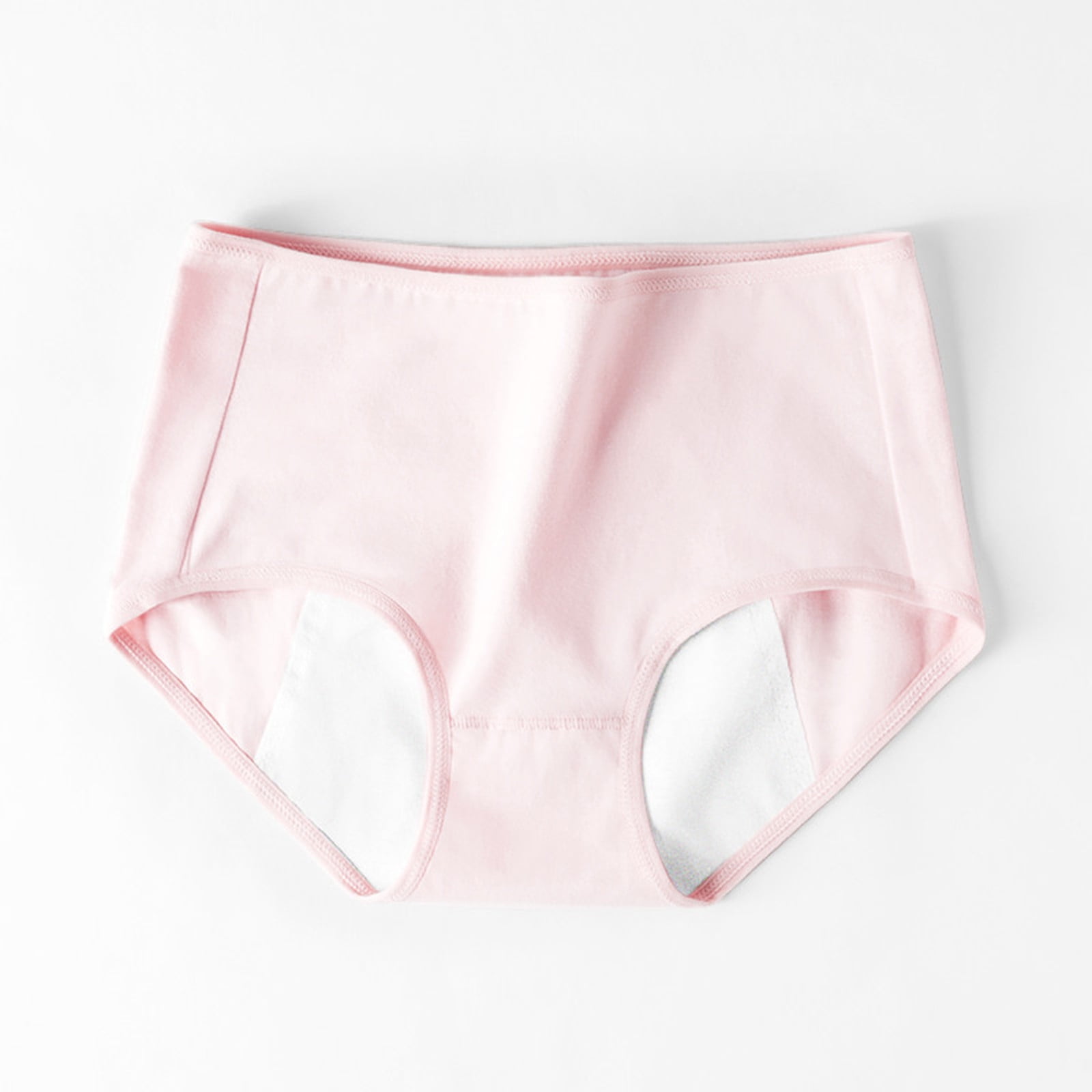 QIPOPIQ Underwear for Women Plus Size Period Seamless Mid-waist