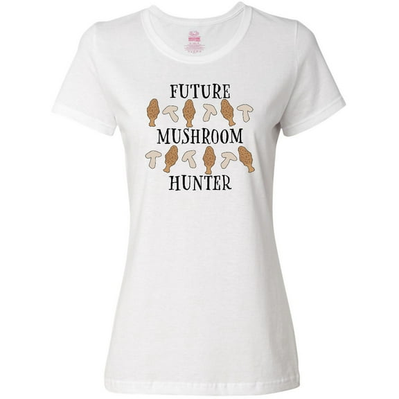 Inktastic Future Mushroom Hunter- mushrooms and morels Women's T-Shirt