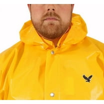 Tingley Iron Eagle Rain Hood, Yellw, Snaps, Nylon/Polyurethane H22147