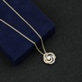 thumbnail image 6 of Rosec Jewels Lab Grown Diamond Flower Pendant Necklace with Chain - EF-VS Quality Certified, 10K Yellow Gold, 6 of 8