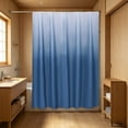 thumbnail image 7 of Sahpxhe Shower Curtain Gradient Eva Waterproof Shower Curtain Liner,Washable Bathroom Decor Curtain with Metal Grommets Hooks,Quickly Dry for Bathtub,70.9X70.9in,Blue, 7 of 7