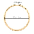 thumbnail image 2 of Aros para bordar FEBSNOW, 10 cm, material natural, 16 unidades, 2 of 5