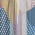 thumbnail image 4 of Designart 'Trendy Contemporary Geometry Retro Pattern' Mid-Century Modern Curtain Panel, 4 of 5