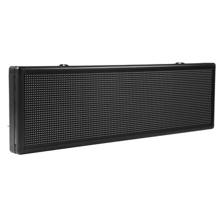 bright led outdoor programmable scroll message board advertising