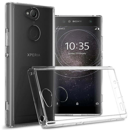 CoverON Sony Xperia XA2 Case, ClearGuard Series Clear Hard Phone (Best Mobile In Sony Xperia Series)