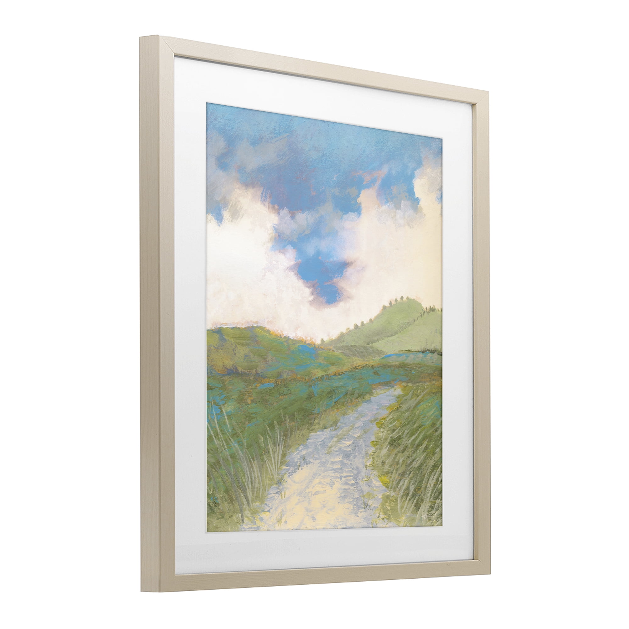 Stupell Industries Windy Path Impression Birch Framed Print Under Glass, design by Dan Meneely