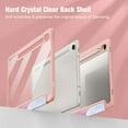 thumbnail image 5 of Fintie Hybrid Slim Case for Samsung Galaxy Tab S10 Lite/ S10 FE/ S9 FE 10.9 Inch/Tab S9 11 Inch with S Pen Holder, Shockproof Cover with Clear Transparent Back Shell, Auto Wake/Sleep, Dreamy Marble, 5 of 10