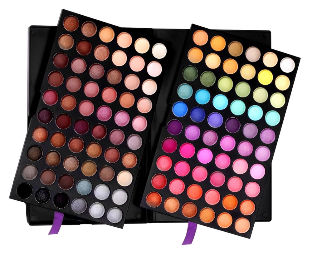 SHANY Ultimate Fusion - 120 Color Eye shadow Palette Natural Nude and Neon Combination