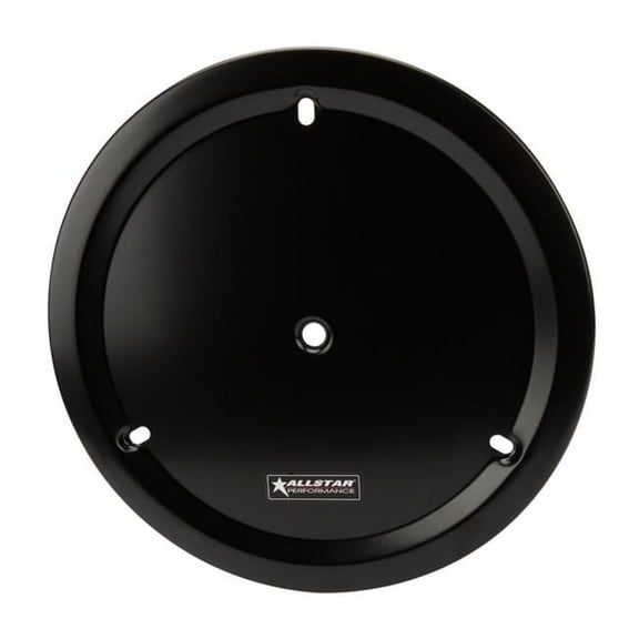 15 in. Weld Style Aluminum Wheel Cover, Black
