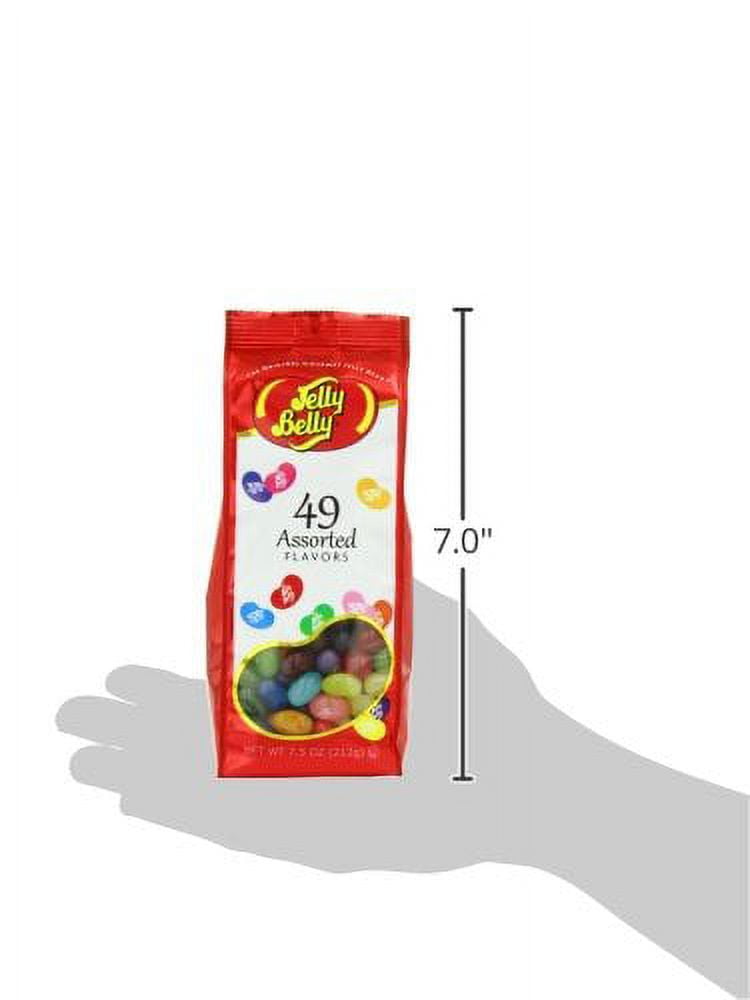 (3 pack) Jelly Belly 49 Assorted Jelly Bean Flavors, 7.5 Ounce Gift Bag, Most Popular Flavors