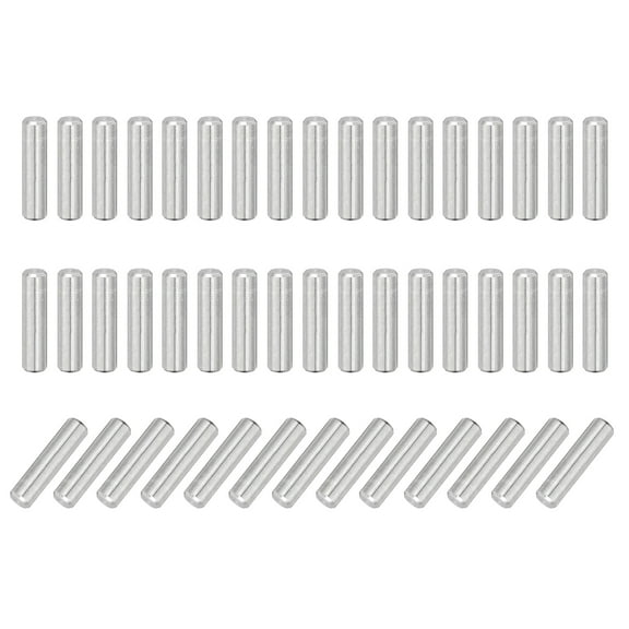110Pcs Dowel Pin 3mm x 12mm Shelf Support Pin 304 Stainless Steel Shelf Pegs
