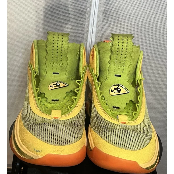 Jayson Tatum X A i r-Jor-dan 36 Nitro Taco Jay Size 10 With No Laces