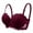 Red, variant on Beige Womens Cut Bra Underwear Bralette Crop Top Female Bra Brassiere Bra Thin Cup Bra Unpadded Bra