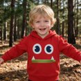 thumbnail image 7 of BOOMNY Kids Boys Hoodie Big-Mouthed Long Sleeve Hoodies for Child Fashion Fall Winter Hooded Sweatshirts with Pocket, 7 of 7
