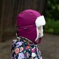 thumbnail image 7 of JAN & JUL Toasty-Dry Windproof Trapper Winter Hat for Kid Girls (XL: 5-12Y, Wildberry), 7 of 7