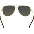 thumbnail image 3 of Quay Women's Mirrored High Key QC-000142-GOLD/GOLD Gold Sunglass, 3 of 3