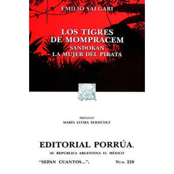 LOS TIGRES DE MOMPRACEM, SANDOKAN, LA MUJER DEL PIRATA
