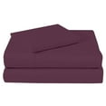 thumbnail image 1 of Popular Home Essentials, Plain Woolen Cloth Inlaid Four Piece Bed Set Bed Sheet Set, 1 of 2