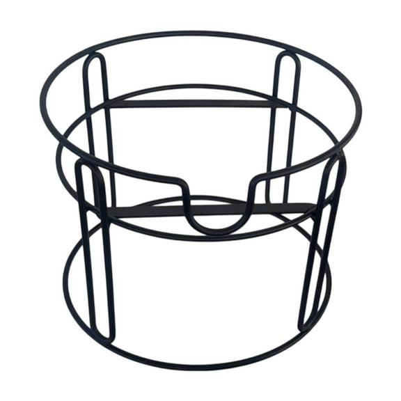 Fiocias Drink Dispenser Stand Basket Lightweight Simple Replacement Metal Beverage Glass