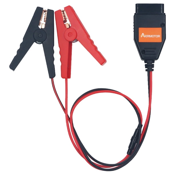 Cable De Alimentación De Emergencia OBD II Para Coche - Mantiene Memoria ECU Al Cambiar Batería, 12V Con Clip