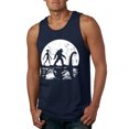 thumbnail image 2 of Wild Bobby Moon Silhoutte Bigfoot Shadow Big 3 Myths Men Tank Top, 2 of 6