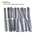 thumbnail image 3 of Unique Bargains 2512 Surface Mount Device Resistor Kit 1R-1M Ohm 33 Values 5% Tolerance 1W 1 Set/330 Pcs, 3 of 5