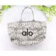thumbnail image 1 of Alo Yoga Shopper Tote Canvas Travel Bag Gray Tie Dye, 1 of 5
