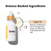 Timeless Skin Care Argan Oil - 100% Pure Argan Oil for Face & Hair Care - For Dry Skin - Fragrance-Free - Use with Moisturizer or Hair Products - 1 fl oz