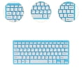 thumbnail image 2 of Teclado con cable de 78 teclas, ideal para regalar, práctico, compacto, moderno, silencioso. azul, 2 of 9