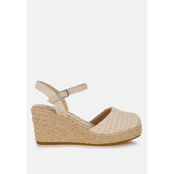 Lathan Raffia Espadrilles Sandals