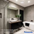 thumbnail image 2 of Panasonic FV-1115VQ1 WhisperCeiling DC Ventilation Fan, 110-130-150 CFM,With SmartFlow and Pick-A-Flow Airflow Technology and Flex-Z Fast Installation Bracket,Quiet Energy Star Certified Energy-Saving, 2 of 6