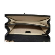 New Gucci Black Icon GG Interlocking Small Crossbody Bag 510304