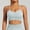 Green, variant on ALLLIST Yoga Women Sportswear Plus Size High Impact Bras Green Comfort Wireless Striped T-Shirt Ladies Bras Size M