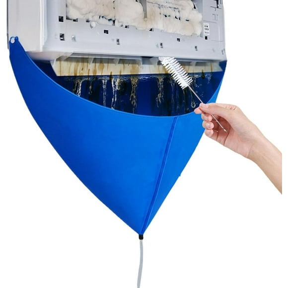 AC Bags, Air Cooler Washing Bags, Mounted Air Conditioner Cover, Reusable Cleaning Water Collector Bag Mini Split Cleaning Kit