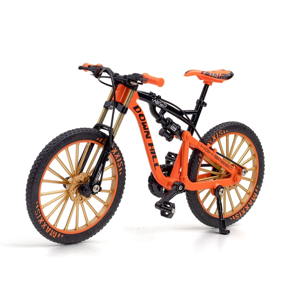 SHENMO Alloy Mini Finger Bikes Model Simulation Mountain Bike Finger Bike Model 1 8 Mini Toy Bike Miniature Finger Bike for Teaching Home