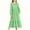 Green, variant on Zylanna Girls Long-Sleeve Tiered Maxi Dress, Pockets Design Soft Polka Dot Patterns Spring Fall Girls' Casual Dresses Red Size 6