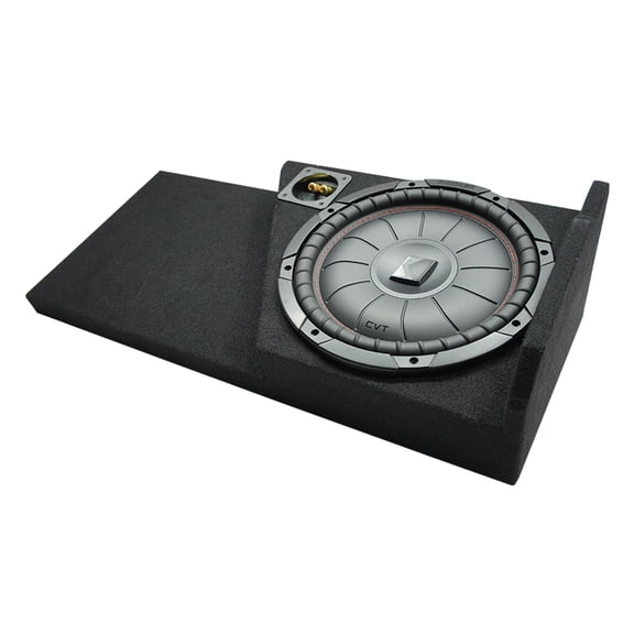 2014-2018 Chevy Silverado Double Cab Kicker CompVT CVT12 Single 12 Sub Box 2 Ohm