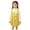 Yellow, variant on Levmjia Girls Dress Set 1 - 8 Years Acrylic Soft Pocket Rabbit Floral Trim Knit Sweater Dress Girl Outfit Long Sleeve Cardigan Dress for Kids Girls Clothing