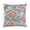Pattern-2, variant on Pink And White Flowers with Green Leaves Pillow Cases 16"x16" Summer Flower Linen Cushion Case Soft Throw Pillows for Couch for Sofa Bed Party