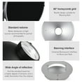 thumbnail image 2 of 15.35 Inch Bowens Mount Beauty Dish Standar Reflector Diffuser Lamp Shade Dish with 60°Honeycomb Grid, 2 of 7