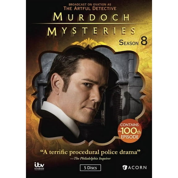 Murdoch Mysteries: Season 08 (DVD), Acorn, Drama