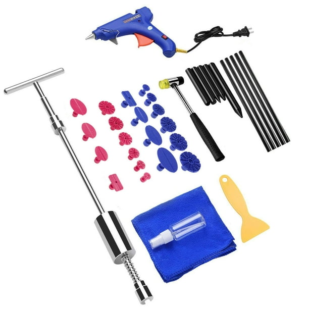 Down Kit Car Hail Auto Body Paintless Dent Removal Repair Tools Damage