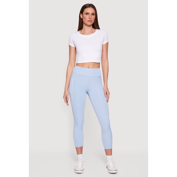 Women's Mid Rise Cell Phone Pocket Leggings