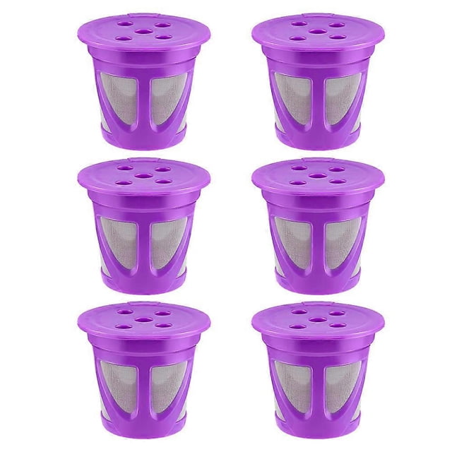 Coffee Capsules Plastic Coffee Capsule Cups Reusable for Home Use 6Pcs